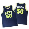 david robinson navy midshipmen navy bluecollege basketball jersey