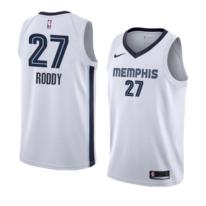david roddy grizzlies association edition white 2022 nba draft jersey