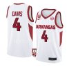 davonte davis college basketball jersey 100 season white 2022 23