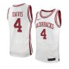 davonte davis replica jersey college basketball white 2022 23