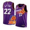 deandre ayton classic edition jersey 30th anniversary purple