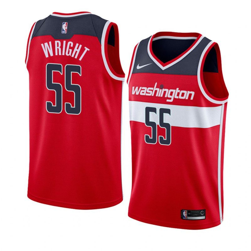 delon wright red icon edition jersey