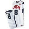 deron williams 2012 usa basketball national team 8 white jersey