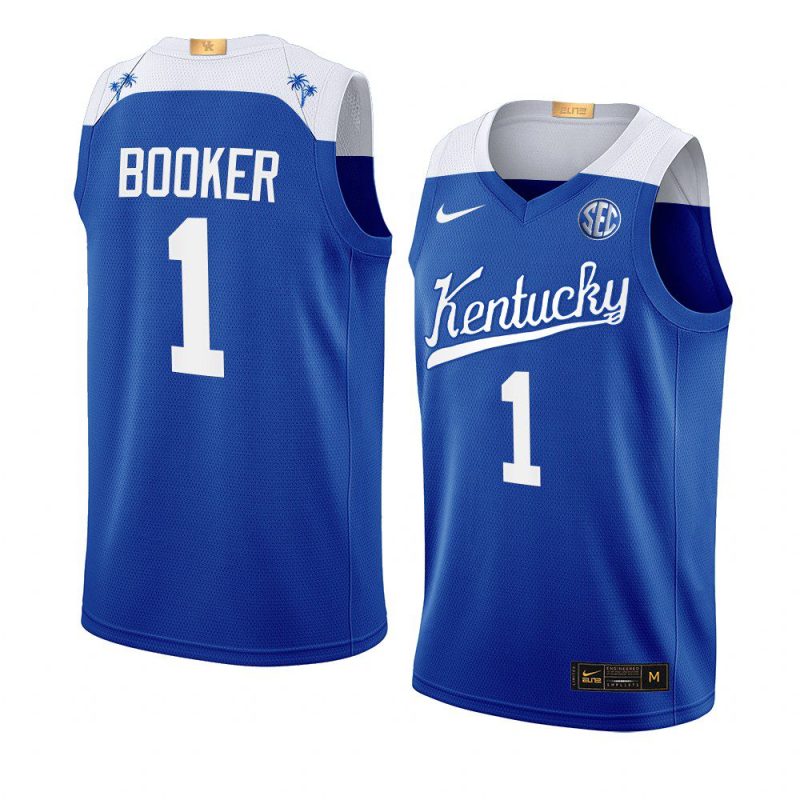 devin booker alumni jersey college basketball blue