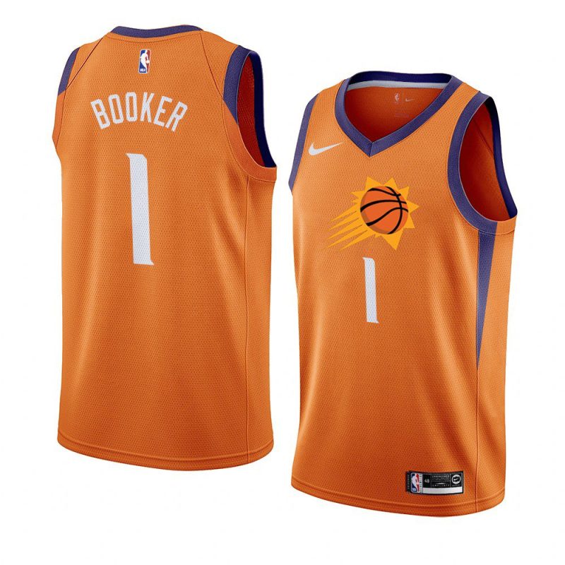 devin booker jersey 2019 20 men's statement