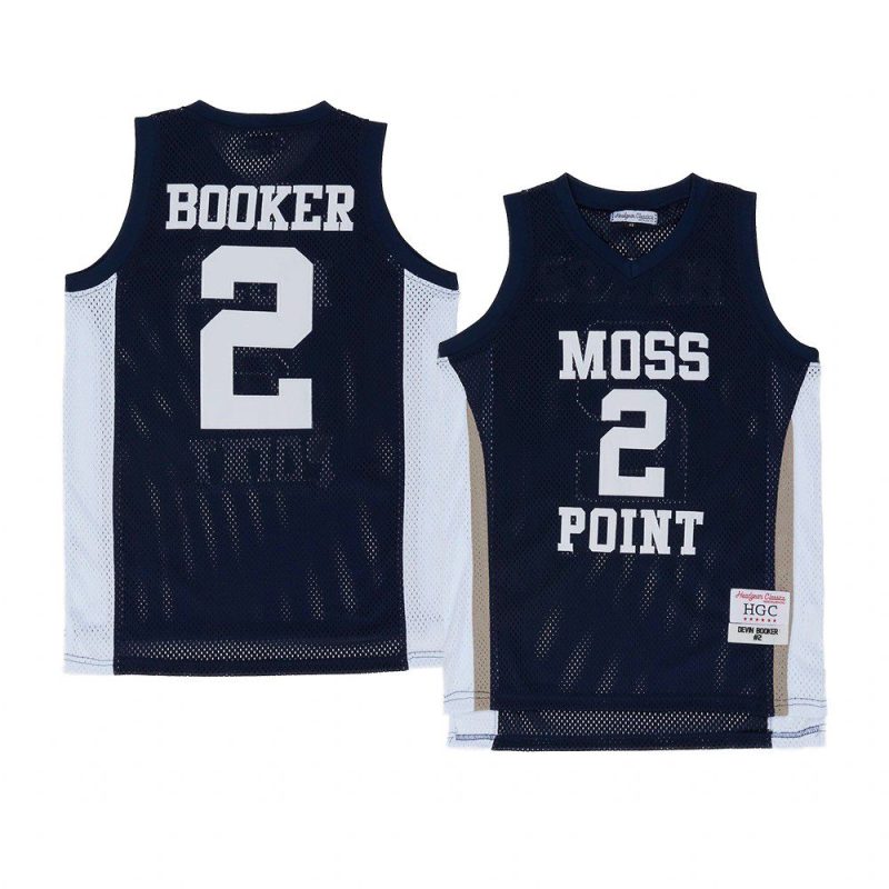 devin booker moss point high school navyjersey navy