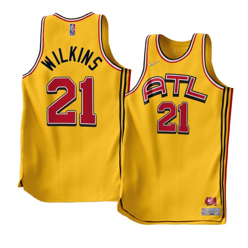 dominique wilkins gold earned edition jersey