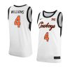 donovan williams retro replica jersey basketball white