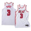 dwyane wade 2022 23heat jersey 35th classic editionauthentic white