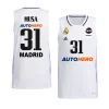 dzanan musa real madrid 11th euroleague champions home shirtjersey white