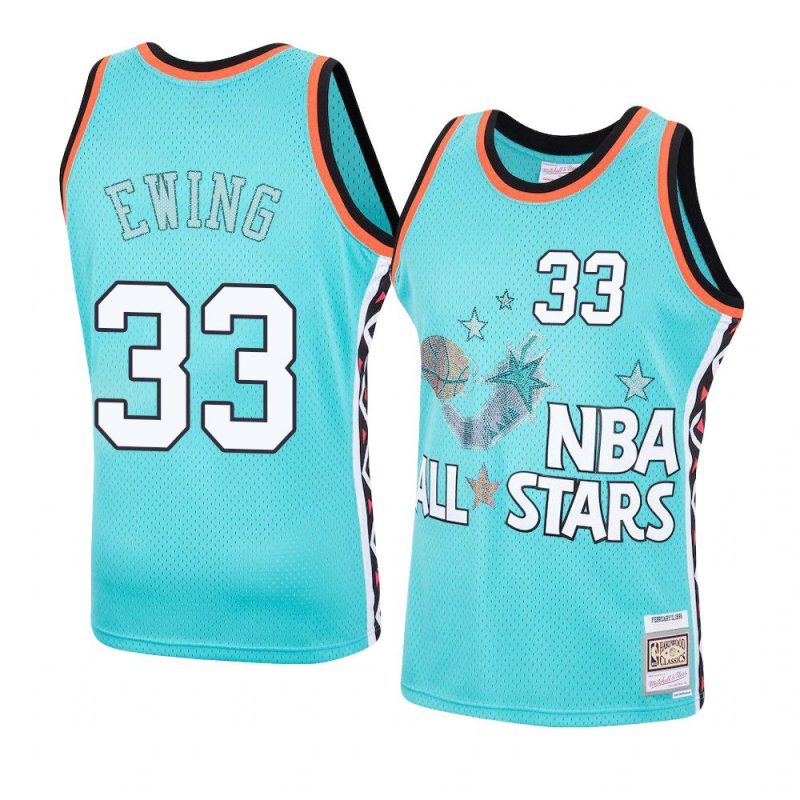 eastern conference patrick ewing jersey 1996 all star teal