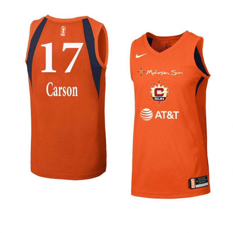 essence carson men's jersey swingman orange 2020