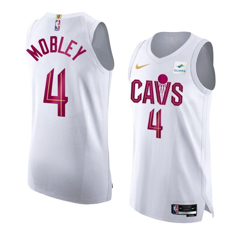 evan mobley 2022 23cavaliers jersey association editionauthentic white