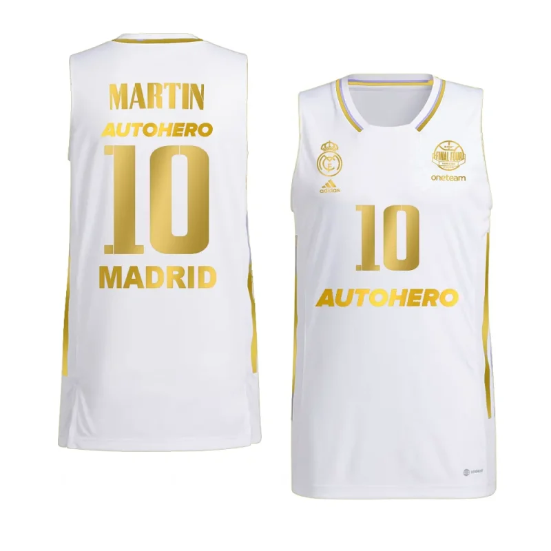 fernando martin golden edition jersey euroleague champ11ons white