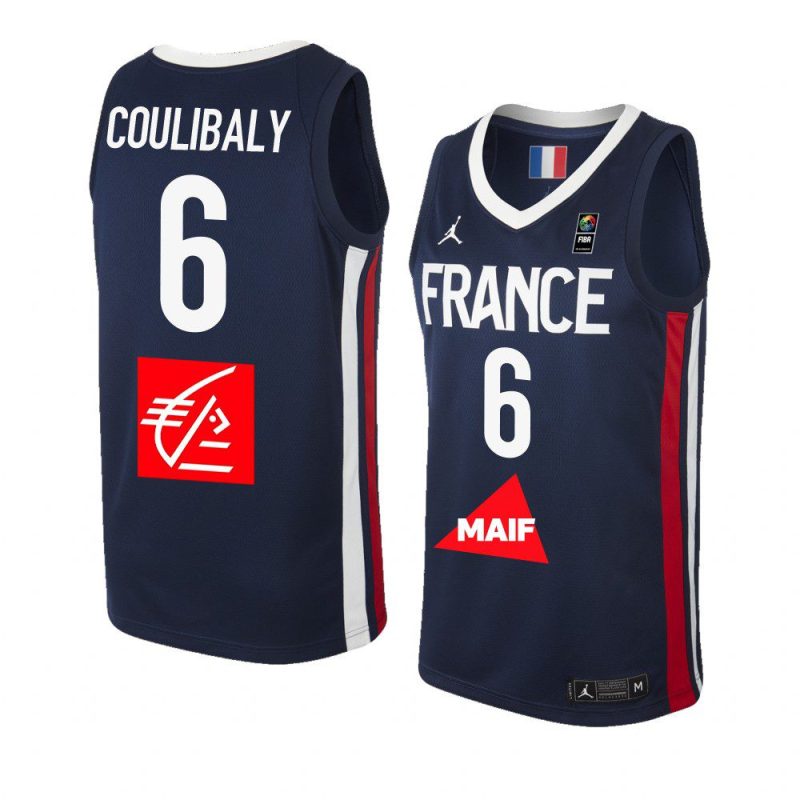 france fiba u18 european championship bilal coulibaly navy jersey