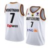 germany basketball fiba eurobasket 2022 johannes voigtmann white home jersey