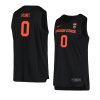 gianni hunt replica jersey college basketball black