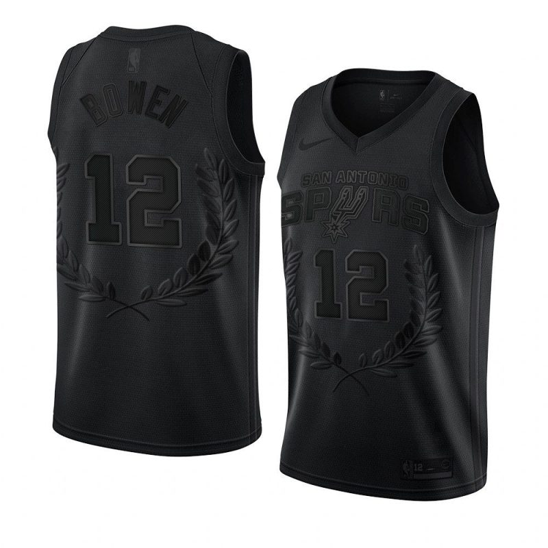 glory limited bruce bowen jersey retired number black