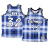 hardwood classics shaquille o'neal jersey private school blue