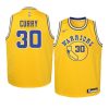 hardwood classics stephen curry jersey gold youth