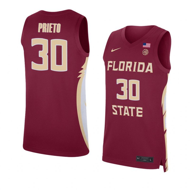 harrison prieto replica jersey basketball red