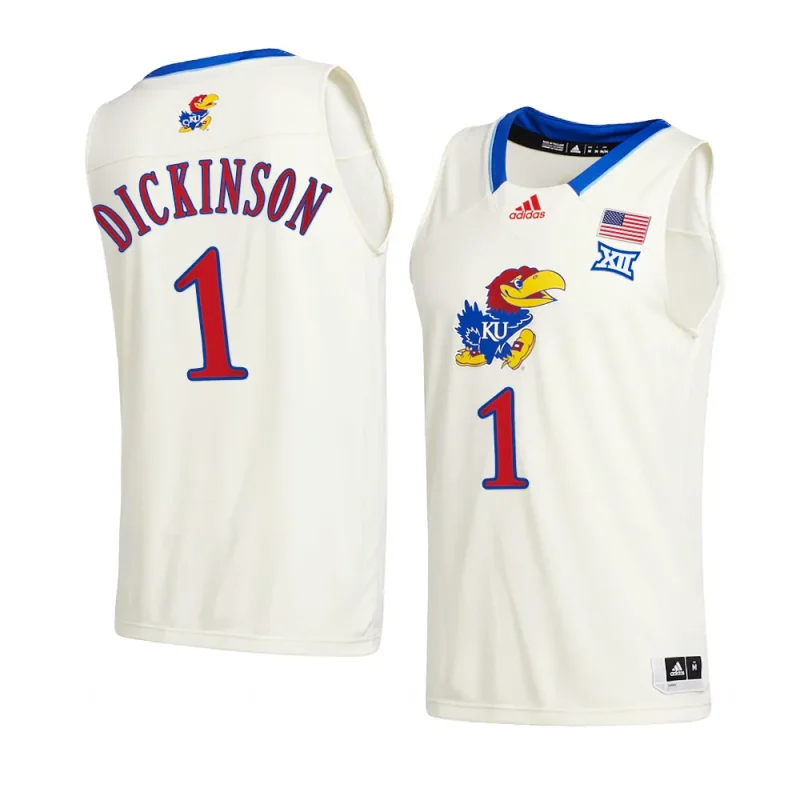 hunter dickinson cream jersey primary logo