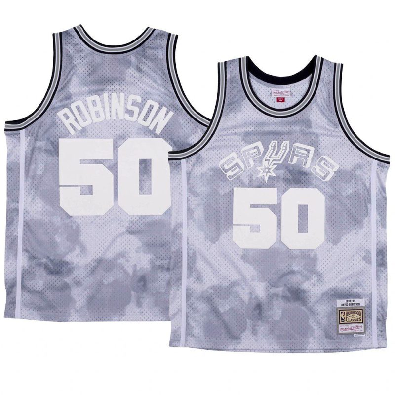 hwc mesh david robinson jersey cloudy skies grey