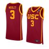 isaiah mobley replica jersey college basketball red
