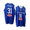 italy team 2023 fiba basketball world cup michele vitali blue home jersey