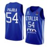 italy team eurobasket 2022 alessandro pajola blue home jersey