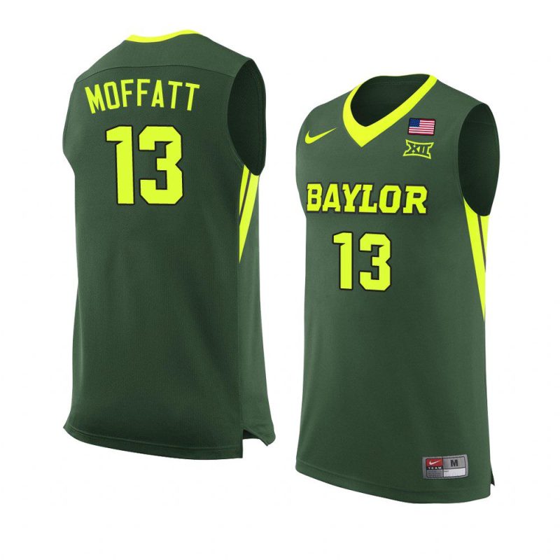 jackson moffatt replica jersey college basketball green