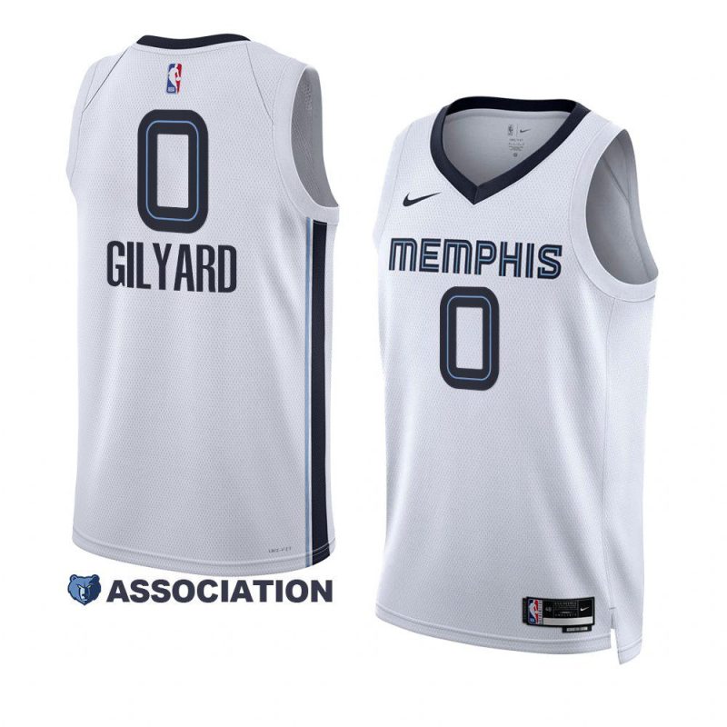 jacob gilyard grizzliesjersey 2022 23association edition whiteswingman