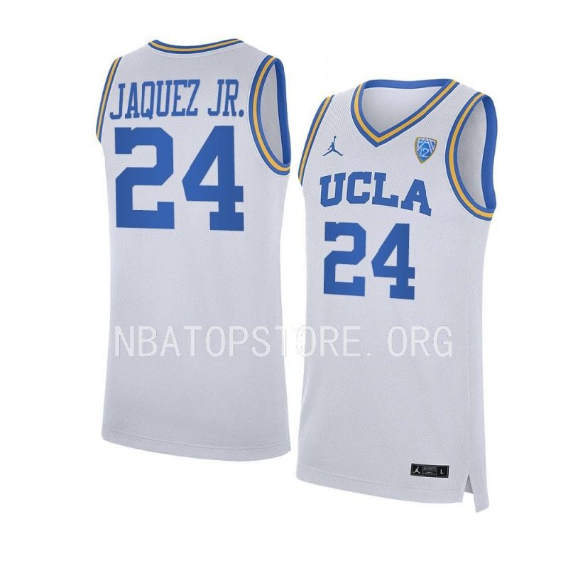 jaime jaquez jr. replica jersey ncaa basketball white