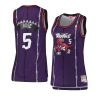 jalen rose raptors jersey hardwood classics purple swingman women's 1998 99
