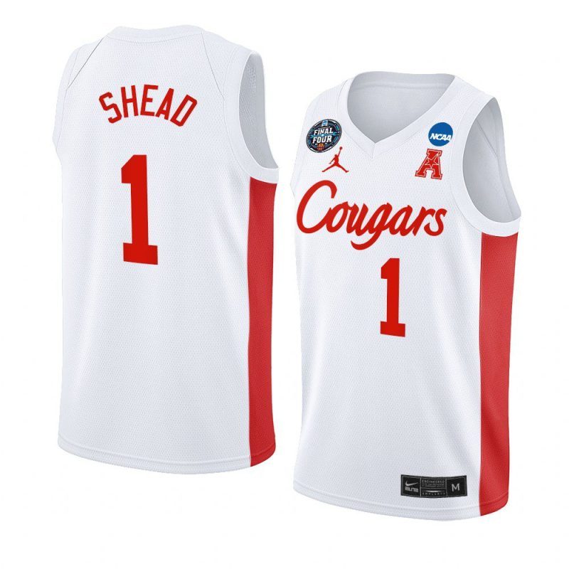 jamal shead march madness jersey final four white