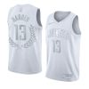 james harden jersey retired number platinum golory exclusive edition men