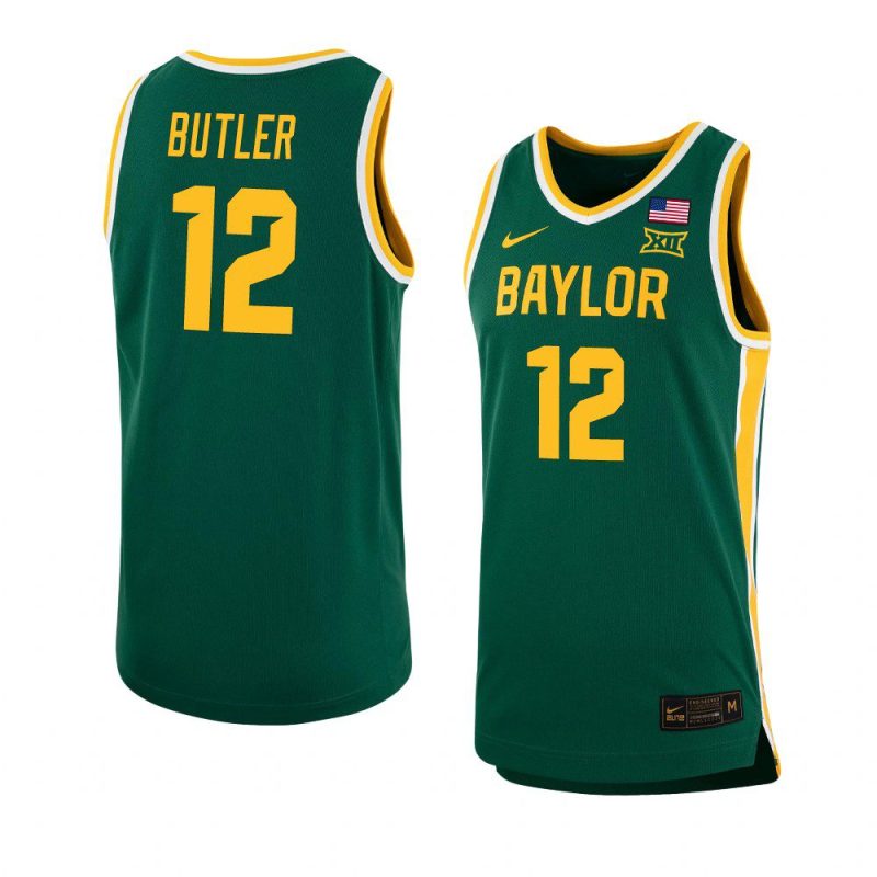 jared butler basketball jersey replica green