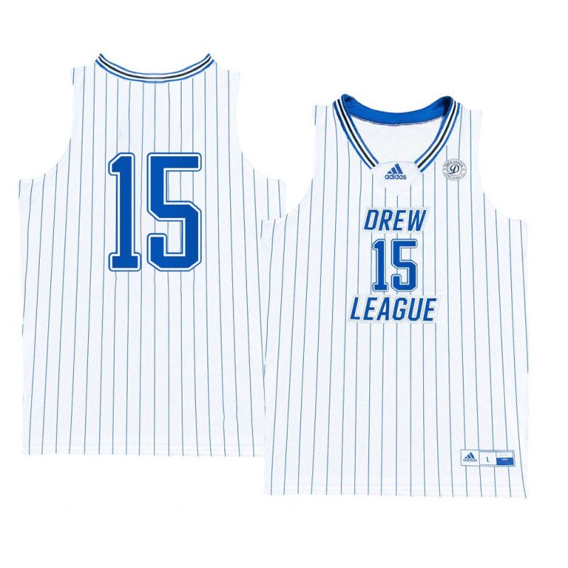 javale mcgee drew league alumni basketball whitejersey white