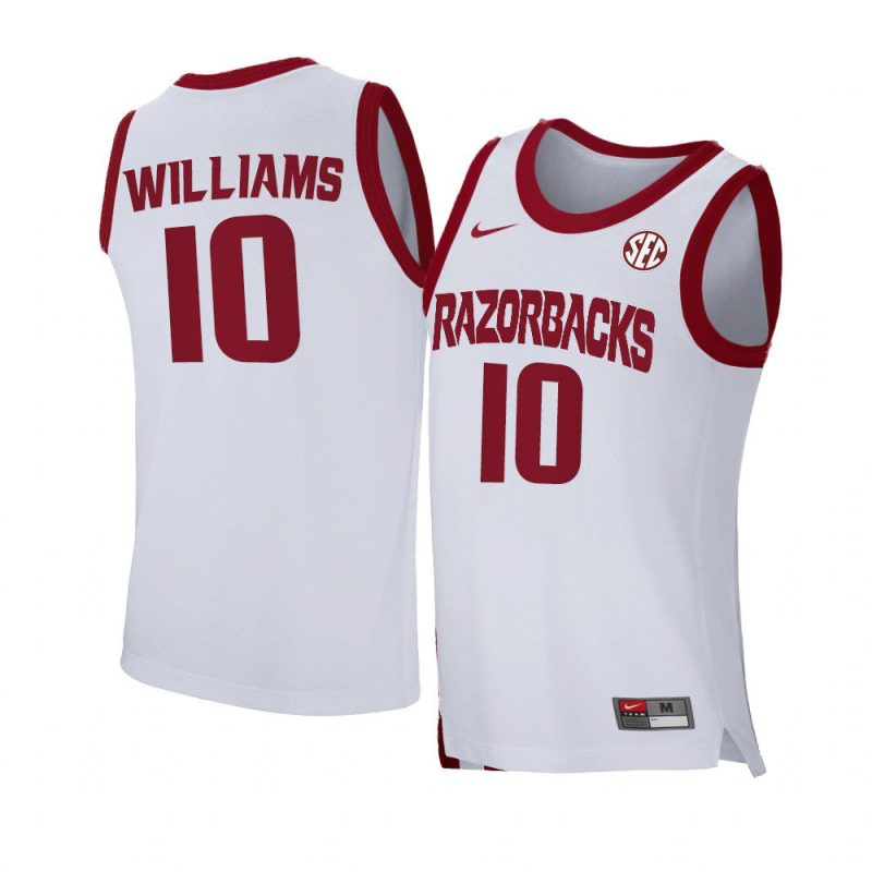 jaylin williams 2021 march madness jersey home white