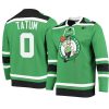jayson tatum hockey fashion jersey pointman green