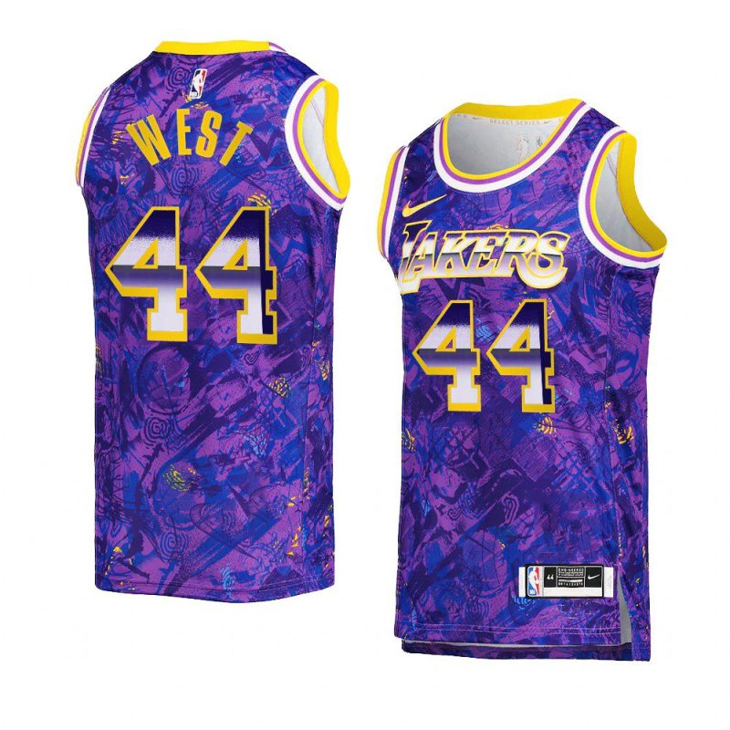 jerry west camo select series jersey purple