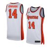 jesse edwards swingman player jersey college basketball white