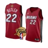 jimmy butler icon edition jersey 2023 nba finals red