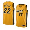 jimmy butler jersey earned edition yellow 2020 21