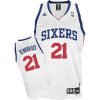 joel embiid home white jersey
