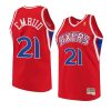 joel embiid jersey throwback 90s red