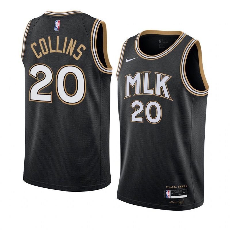 john collins jersey mlk city collins honor dr. king 2020 21