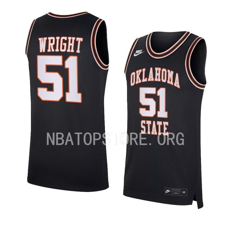 john michael wright replica jersey retro basketball black 2022 23