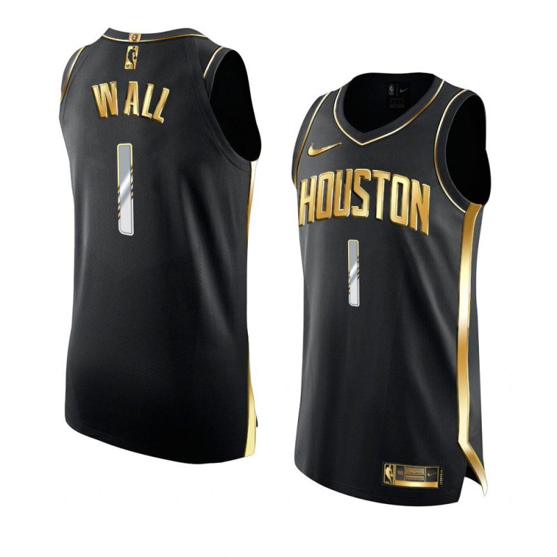 john wall jersey golden edition black authentic limited 2020 21