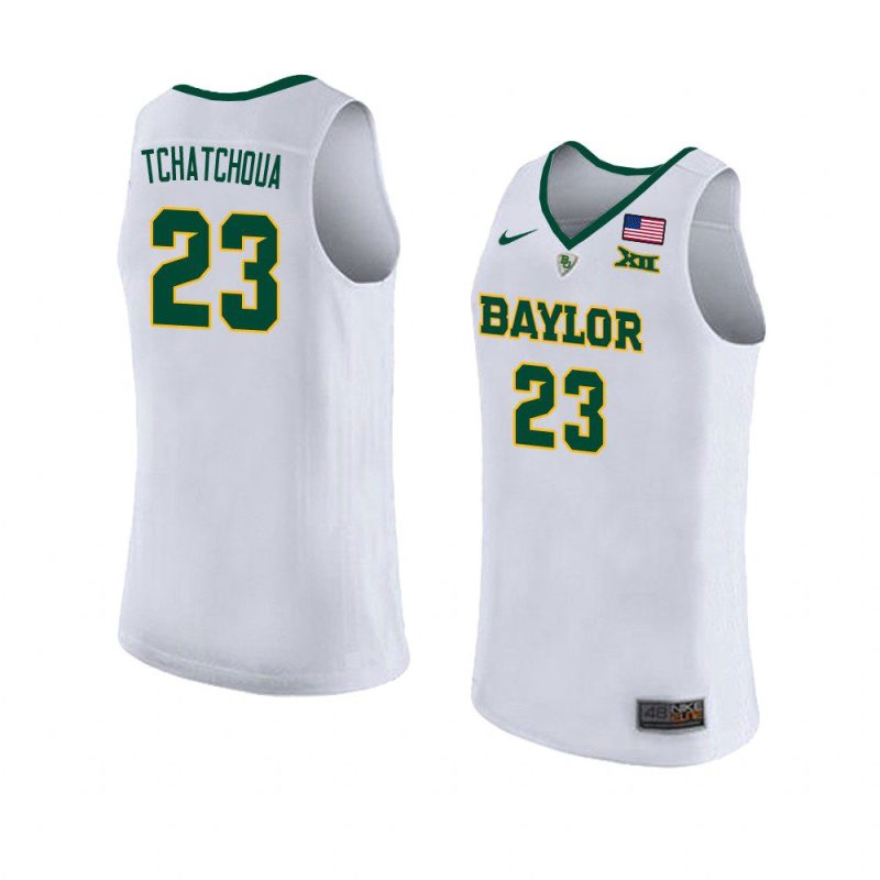 jonathan tchamwa tchatchoua basketball jersey replica white